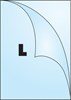 Obrázek Zakládací obal tvar L - tvar L / A5 silný / 180 my / 100 ks
