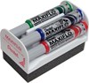 Obrázek Popisovač Pentel MAXIFLO MWL5M - sada 4 ks + houbička