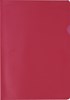 Obrázek Zakládací obal A4 barevný - tvar L / červená / 100 ks