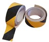 Obrázek Lepicí páska bezpečnostní - 50 mm x 5 m / žluto-černá