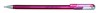 Obrázek Gelové pero Pentel K 110 metalické dvoubarevné - růžová / metalická růžová