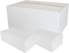Obrázek PrimaSoft papírové ručníky skládané Z-Z bílé 1-vrstvé 200 ks