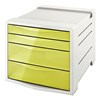 Obrázek Zásuvkový box Colour´Ice - ledově žlutá / 2+2 zásuvky