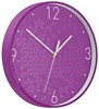 Obrázek Leitz WOW nástěnné hodiny tiché fialová