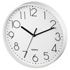Obrázek Nástěnné hodiny Hama P6-220 bílé / tichý chod / průměr 22 cm
