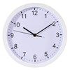 Obrázek Nástěnné hodiny Hama Pure bílé / tichý chod / průměr 25 cm