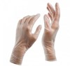 Obrázek Ochranné rukavice vinylové nepudrované - rukavice L / 100 ks