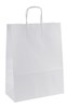 Obrázek Tašky papírové kraft kroucená ucha - 260 x 120 x 340 mm