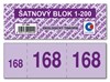 Zobrazit detail produktu - Šatnové bloky Baloušek 135 x 47 mm / 1-200 / 8 odstínů barev / ET295 Obrázek Šatnové bloky Baloušek 135 x 47 mm / 1-200 / 8 odstínů barev / ET295