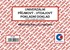Obrázek Univerzální příjmový a výdajový pokladní doklad Baloušek A6 / nečíslovaný / 50 listů / NCR / PT060