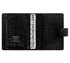 Obrázek Filofax Classic Croc A7 kapesní týdenní černá