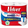 Obrázek Utěrky papírové v roli Velvet - Jumbo Duo / 2 ks