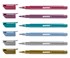 Obrázek Popisovač Kores K-Brush - metalické barvy / sada 6 ks