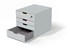 Obrázek Zásuvkový box VARICOLOR® SAFE - 4 zásuvky + zámek / bílá