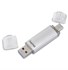 Obrázek Flash Pen Laeta twin - stříbrná / 64 GB /  USB 3.1